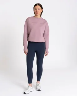 Outlet Dunnes Stores Powercut Studio Crew Sweatshirt Elderberry