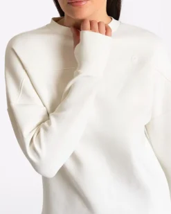 Sale Dunnes Stores Powercut Studio Crew Sweatshirt Marshmallow