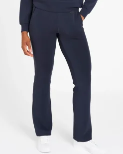 Online Dunnes Stores Powercut Studio UltraSoft Wide Leg Pants In Outerspace Navy