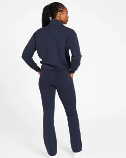 Online Dunnes Stores Powercut Studio UltraSoft Wide Leg Pants In Outerspace Navy