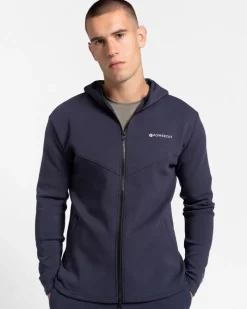 Hot Dunnes Stores Powercut Tek Pak Men's Full Zip Hoodie Navy