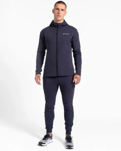 Hot Dunnes Stores Powercut Tek Pak Men's Full Zip Hoodie Navy