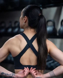 Fashion Dunnes Stores Powercut Ultimate High Impact Bra Black