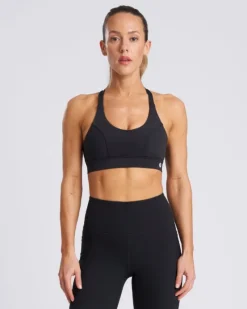 Hot Dunnes Stores Powercut Ultimate Medium Impact Sports Bra in Black
