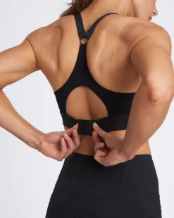 Hot Dunnes Stores Powercut Ultimate Medium Impact Sports Bra in Black
