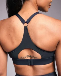 Fashion Dunnes Stores Powercut Ultimate Medium Impact Sports Bra Outerspace Navy