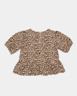 Outlet Dunnes Stores Print Bow Top (2-14 Years)