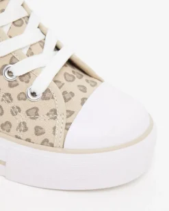 Sale Dunnes Stores Print High Tops (Size 8-3)