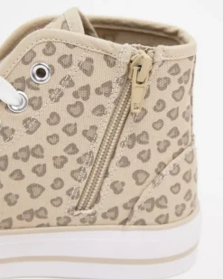Sale Dunnes Stores Print High Tops (Size 8-3)