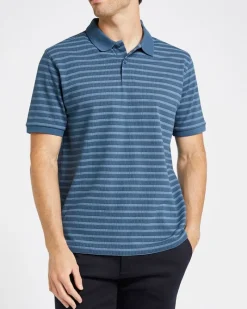 Sale Dunnes Stores Print Pique Polo