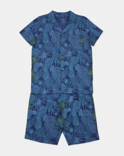 Clearance Dunnes Stores Print Revere Shorts Set (6 Months-10 Years)