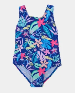 Online Dunnes Stores Print Swimsuit (3-14 years)