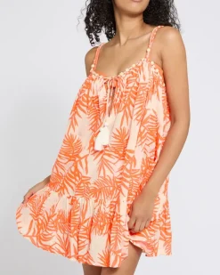 New Dunnes Stores Printed Beaded Mini Dress