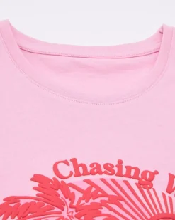 New Dunnes Stores Printed Curved Hem T-Shirt (2-14 Years)