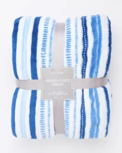 Online Dunnes Stores Printed Fleece Throw