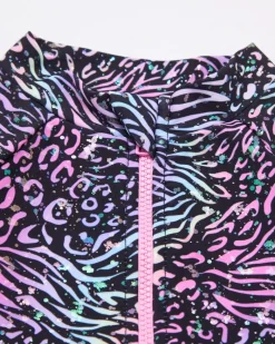 Discount Dunnes Stores Printed Long Sleeve Swimsuit (3-14 Years)