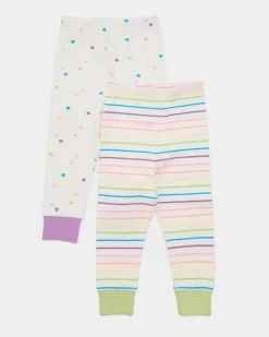 Hot Dunnes Stores Printed Long-Sleeved Pyjamas - Pack Of 2 (6 Months-4 Years)