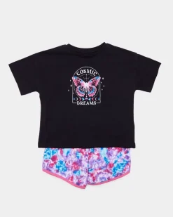 Clearance Dunnes Stores Printed Short Pyjamas Set (2-14 years)