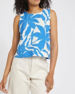 Discount Dunnes Stores Printed Sleeveless Shell Top