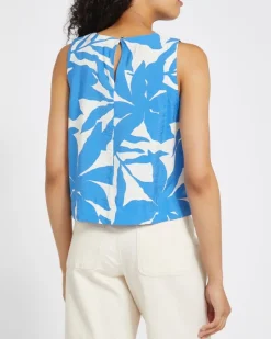 Discount Dunnes Stores Printed Sleeveless Shell Top