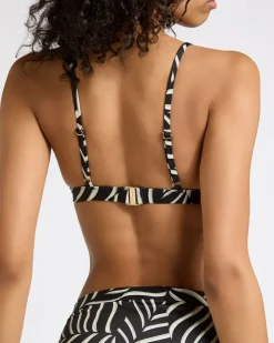 Fashion Dunnes Stores Printed Triangle Bikini Top