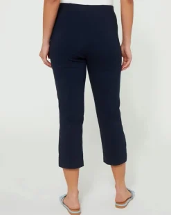Fashion Dunnes Stores Pull On Stretch Crop Trousers