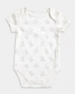 Fashion Dunnes Stores Pure Cotton Bodysuit - Pack Of 5 (Newborn-3 Years)