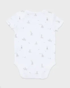 New Dunnes Stores Pure Cotton Bodysuit - Pack Of 5 - (Newborn-3 Years)