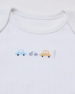 Outlet Dunnes Stores Pure Cotton Bodysuits - Pack Of 5 (Newborn-23 Months)