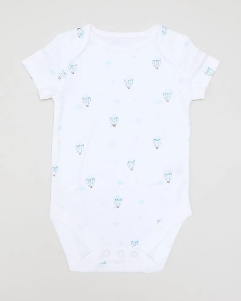 Outlet Dunnes Stores Pure Cotton Bodysuits - Pack Of 5 (Newborn-23 Months)