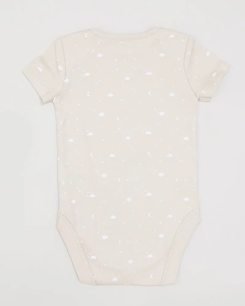 Outlet Dunnes Stores Pure Cotton Bodysuits - Pack Of 5 (Newborn-23 Months)