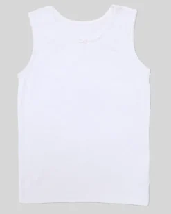 Best Dunnes Stores Pure Cotton Rib Vest - Pack Of 4