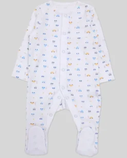Online Dunnes Stores Pure Cotton Sleepsuits - Pack Of 3 (Newborn-23 Months)