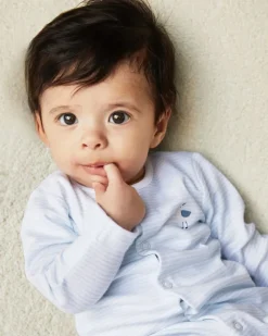 New Dunnes Stores Pure Cotton Sleepsuits - Pack Of 3 (Newborn-23 Months)