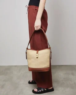 Hot Dunnes Stores Raffia Shoulder Bag