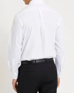 Clearance Dunnes Stores Regular Fit Long-Sleeved Cotton Rich Shirt