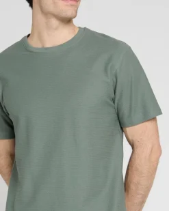 Hot Dunnes Stores Regular Fit Texture T-Shirt
