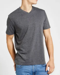 Hot Dunnes Stores Regular Fit V-Neck T-Shirt