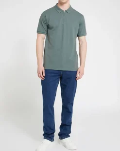 Fashion Dunnes Stores Regular Fit Zip Popcorn Polo