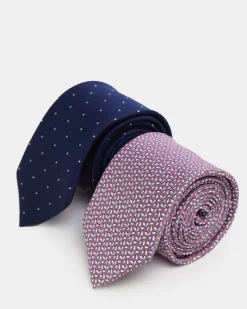 Clearance Dunnes Stores Regular Ties - Pack Of 2