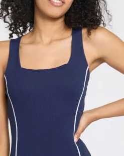 New Dunnes Stores Rib Cut Out Swimsuit