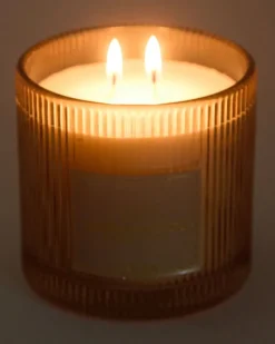 Sale Dunnes Stores Ribbed Candle