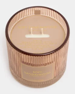 Sale Dunnes Stores Ribbed Candle
