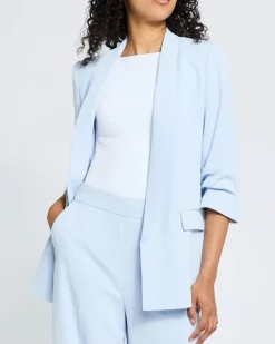 Best Dunnes Stores Rouched Sleeve Suit Blazer