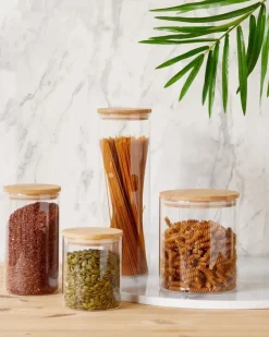 Online Dunnes Stores Round Glass Pantry Storage