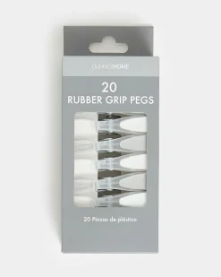 Hot Dunnes Stores Rubber Grip Pegs - Set Of 20