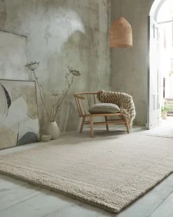 Online Dunnes Stores Rue Wool Plait Border Rug