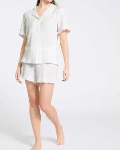 Best Dunnes Stores Ruffle Revere Pyjama Set