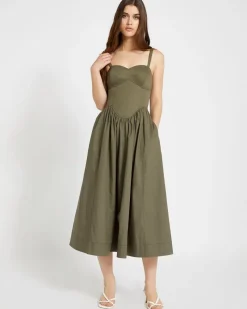 Hot Dunnes Stores Savida Arti Denim Poplin Midi Dress