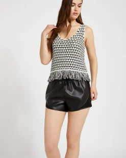 Discount Dunnes Stores Savida Bailey PU Shorts